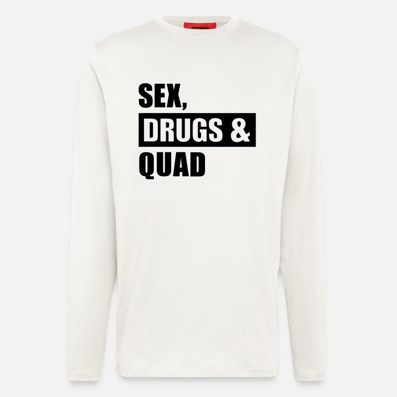 Quad - Langarmshirt - made by SPREAD  - OFF WHITE