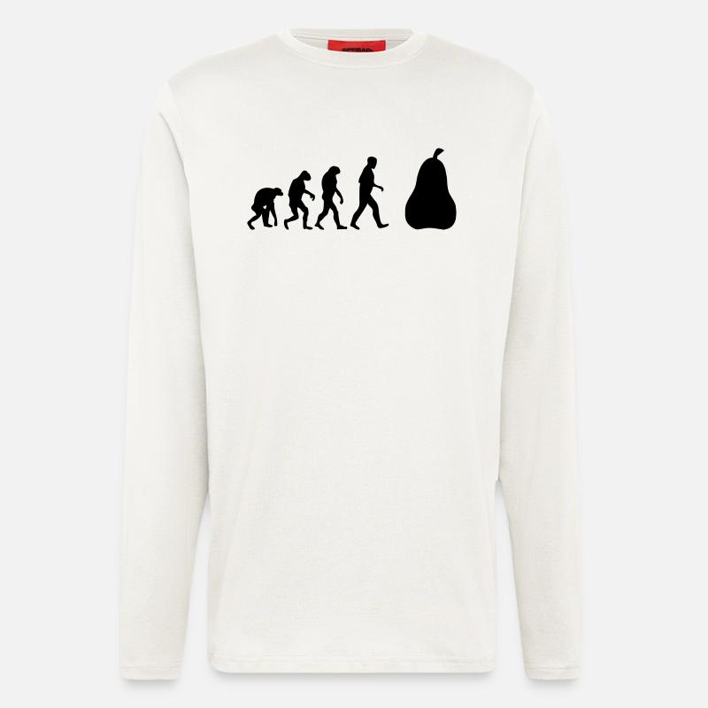 pear evolution - Longsleeve - made by SPREAD  - OFF WHITE