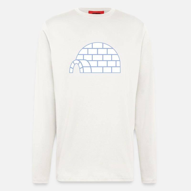 Iglu - Langarmshirt - made by SPREAD  - OFF WHITE