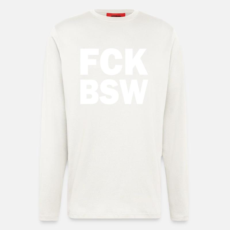 Fck bsw - Langarmshirt - made by SPREAD - OFF WHITE