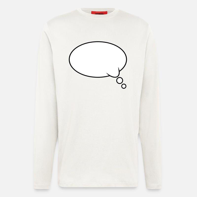 Thought Bubble Design - Longsleeve - made by SPREAD  - OFF WHITE