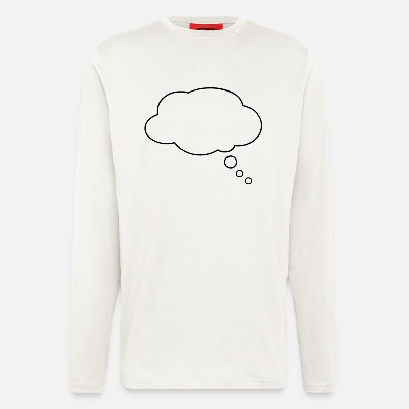 Talking bubble - comic - Longsleeve - made by SPREAD  - OFF WHITE