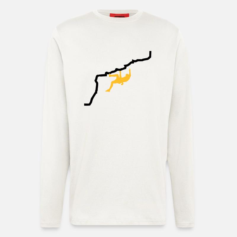 Klettern - Langarmshirt - made by SPREAD  - OFF WHITE