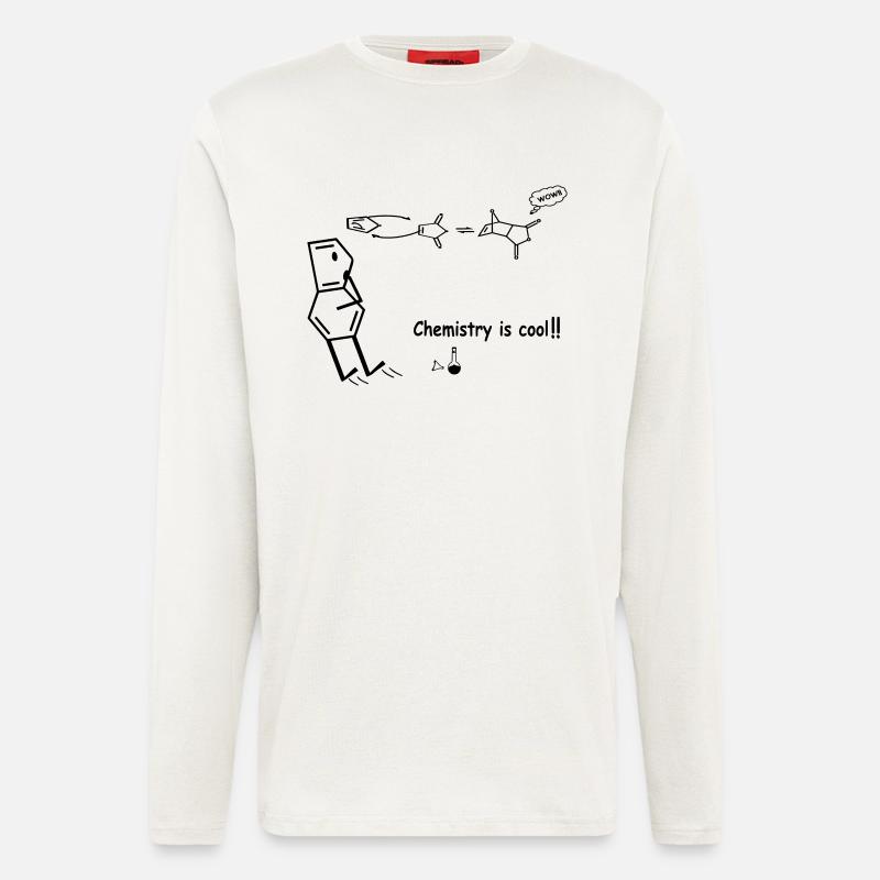 Chemistry is cool! - Langarmshirt - made by SPREAD  - OFF WHITE