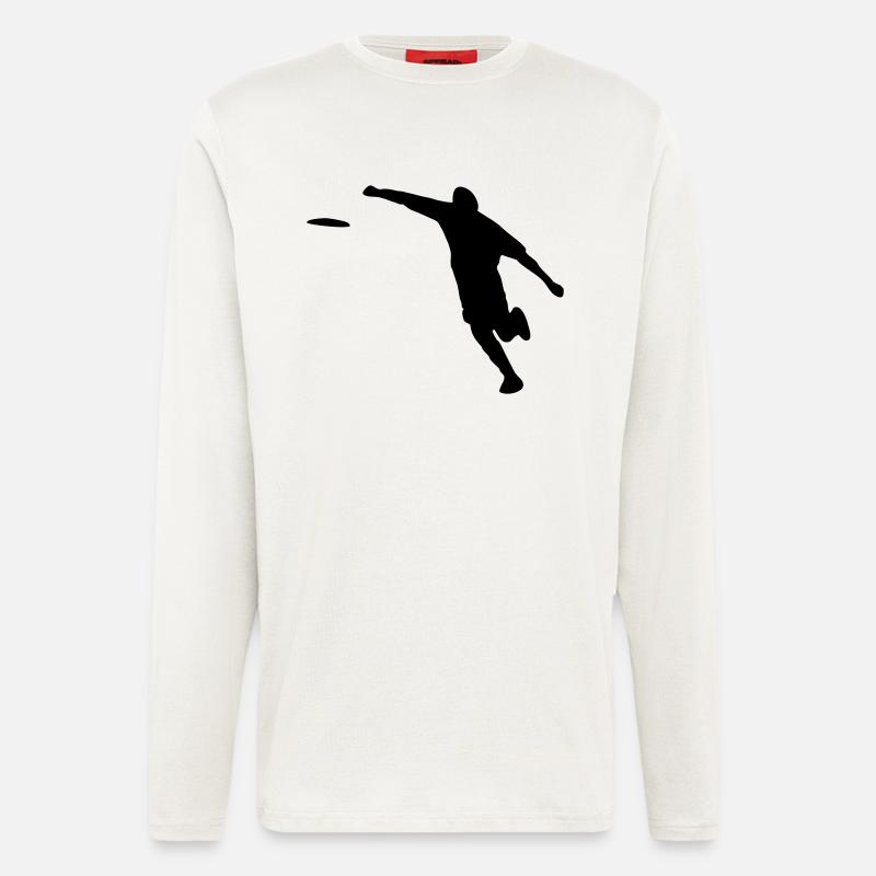 discgolf - Longsleeve - made by SPREAD  - OFF WHITE