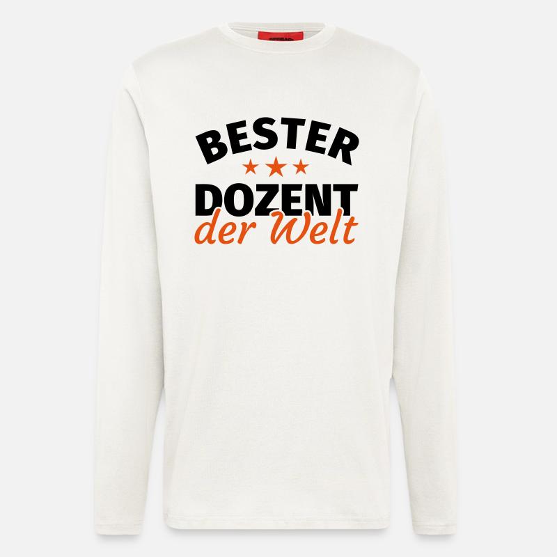 Dozent - Langarmshirt - made by SPREAD  - OFF WHITE