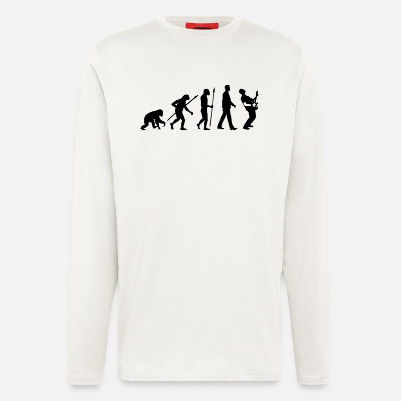 evolution_rocks_032012_l1c - Longsleeve - made by SPREAD  - OFF WHITE