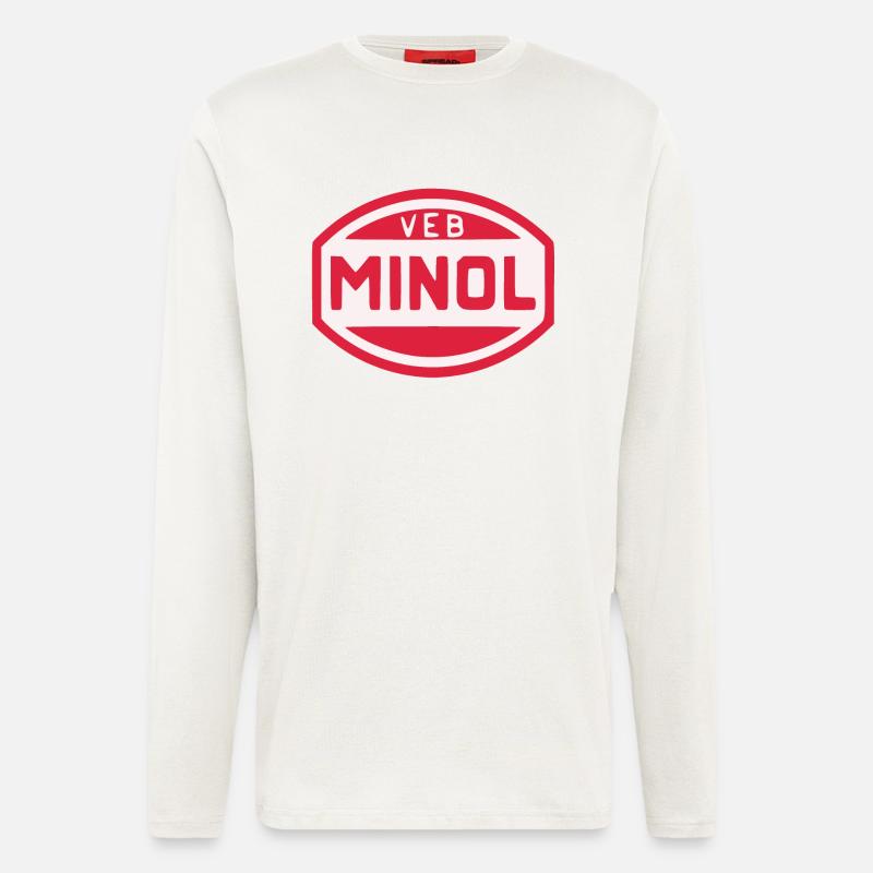 VEB Minol - Langarmshirt - made by SPREAD  - OFF WHITE