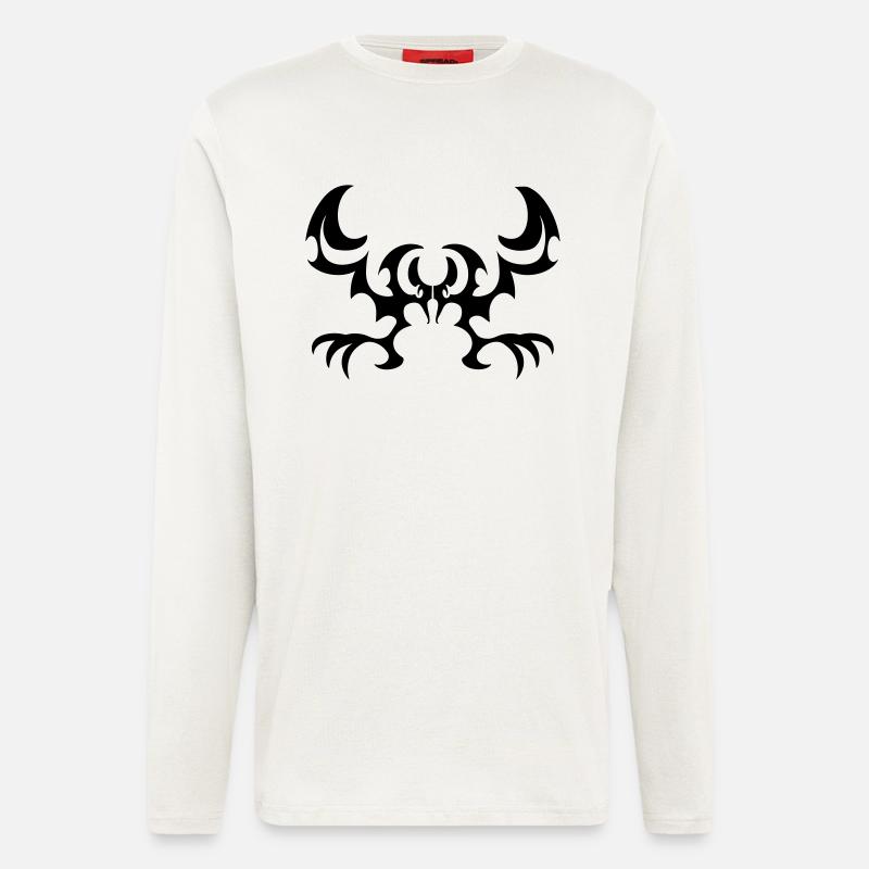 Fledermaus - Langarmshirt - made by SPREAD  - OFF WHITE