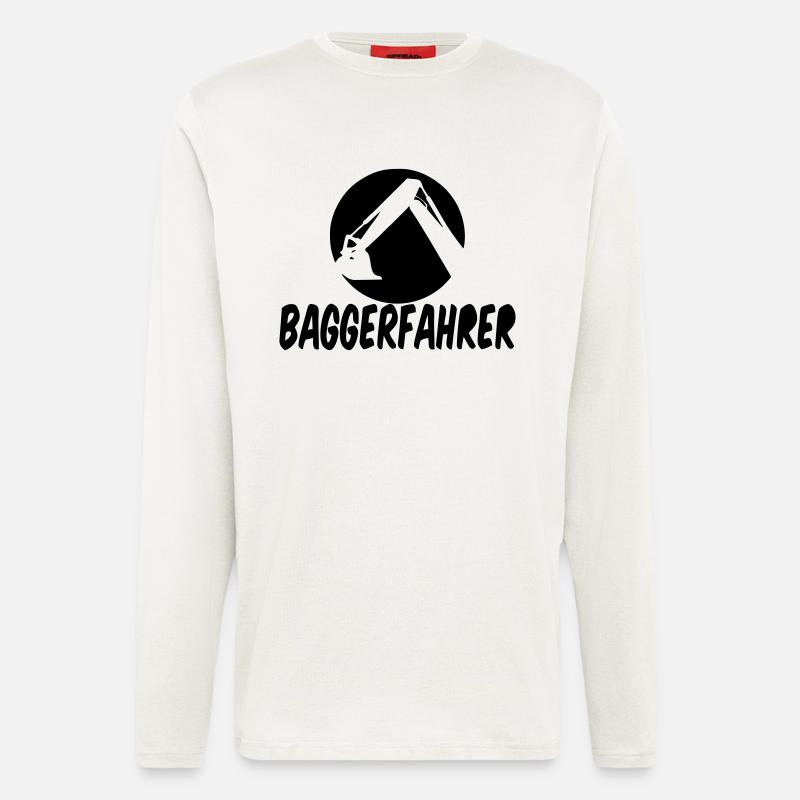 Bagger - Langarmshirt - made by SPREAD  - OFF WHITE