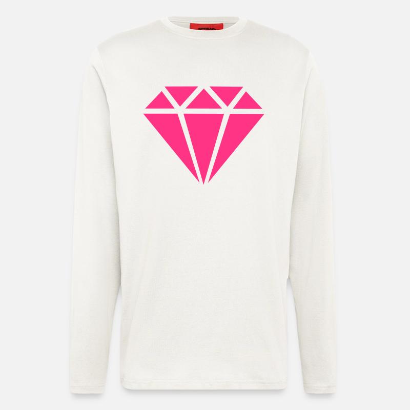 Diamant - Langarmshirt - made by SPREAD  - OFF WHITE