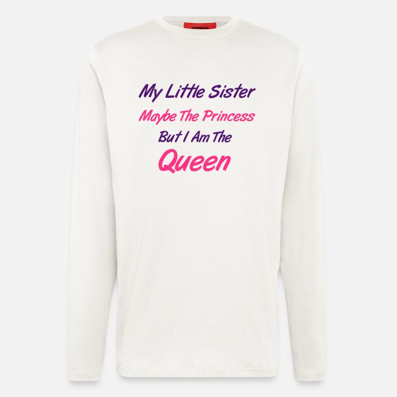 Queen - Langarmshirt - made by SPREAD  - OFF WHITE