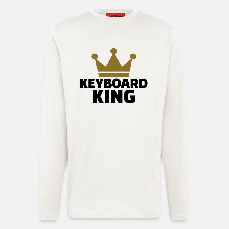 Keyboard - Langarmshirt - made by SPREAD - OFF WHITE