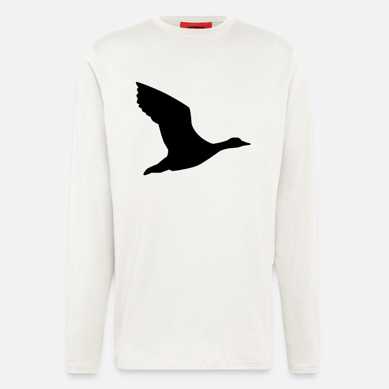 Gans - Langarmshirt - made by SPREAD  - OFF WHITE