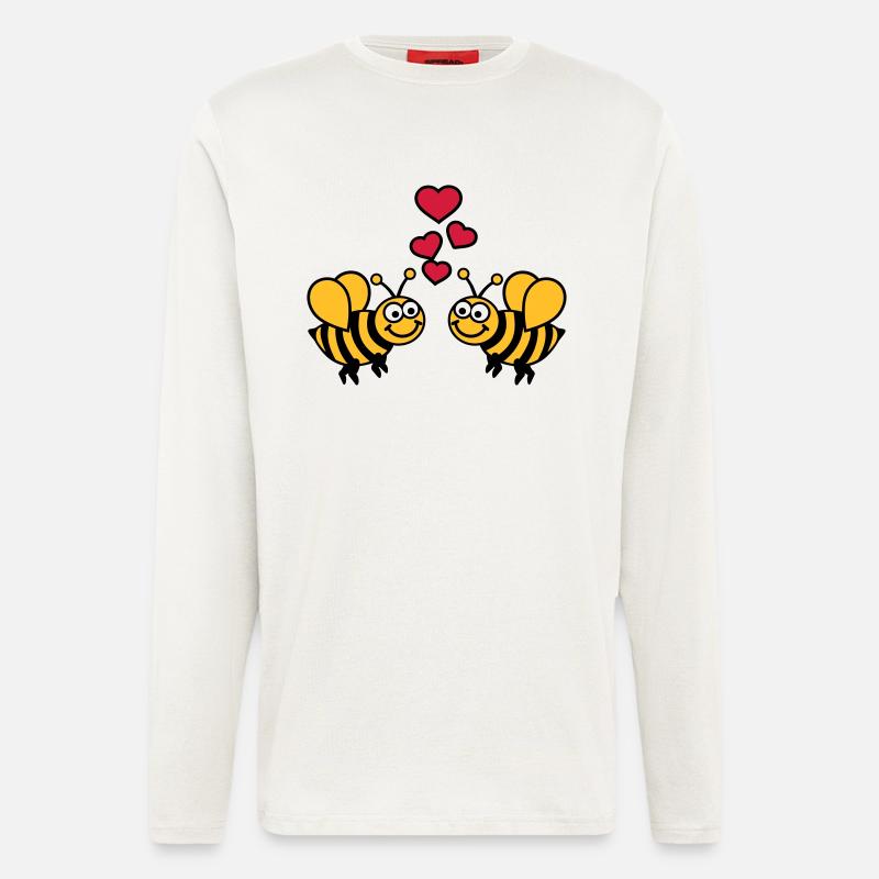 Bees - Longsleeve - made by SPREAD  - OFF WHITE