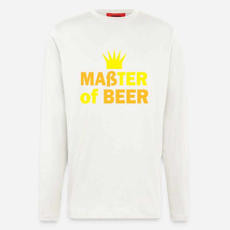 maß bier - Langarmshirt - made by SPREAD  - OFF WHITE
