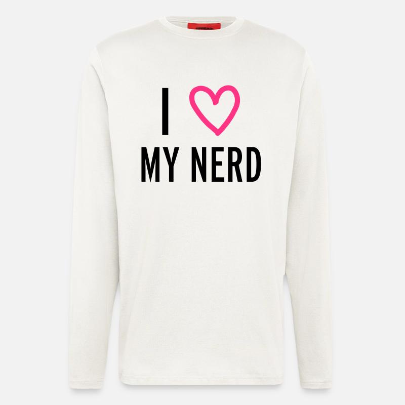 Nerd - Langarmshirt - made by SPREAD  - OFF WHITE