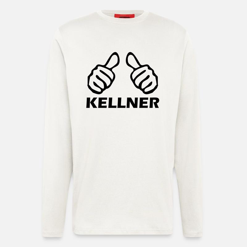 kellner - Langarmshirt - made by SPREAD  - OFF WHITE
