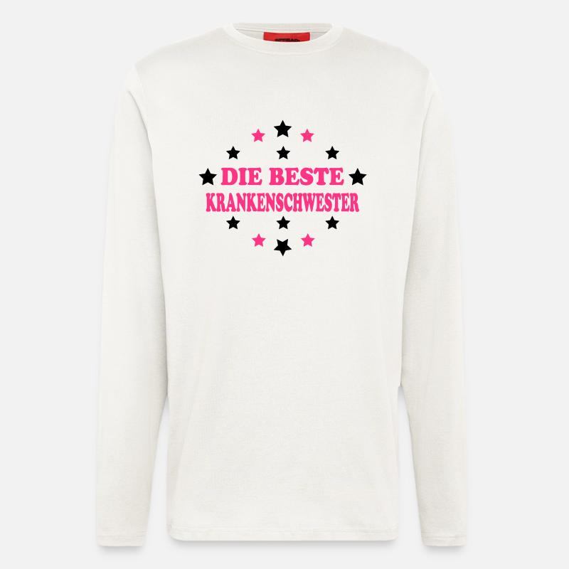 Doktor / Arzt / KRANKENSCHWESTER / physio / - Langarmshirt - made by SPREAD  - OFF WHITE