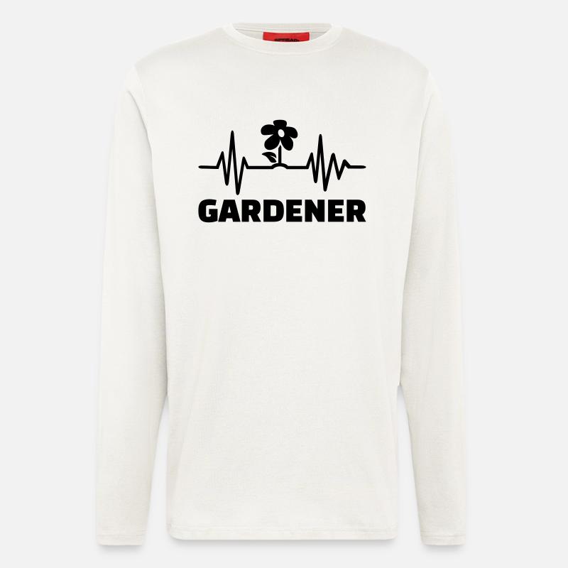 Gärtner - Langarmshirt - made by SPREAD  - OFF WHITE