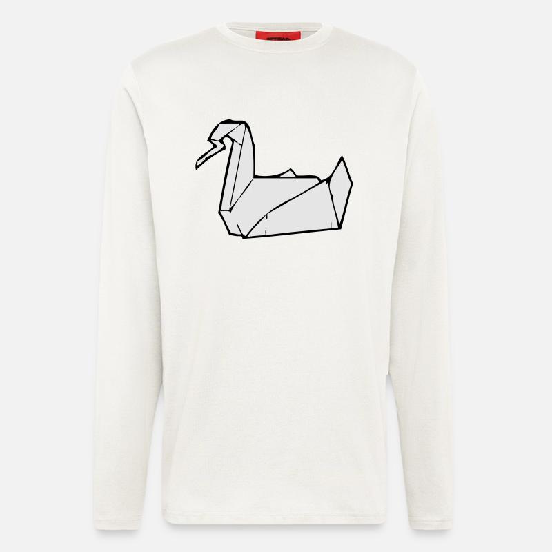 PRISON BREAK Kranich - Langarmshirt - made by SPREAD  - OFF WHITE