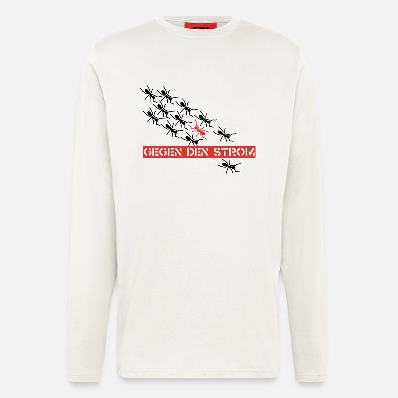 Ants - Langarmshirt - made by SPREAD  - OFF WHITE
