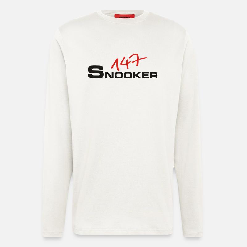 147_snooker - Langarmshirt - made by SPREAD  - OFF WHITE