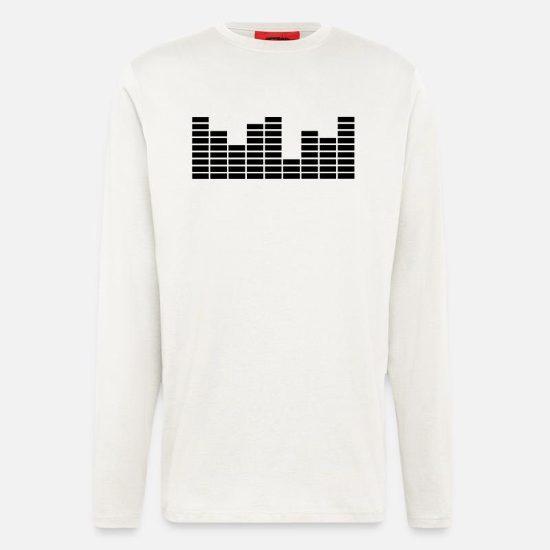 equalizer - Langarmshirt - made by SPREAD  - OFF WHITE