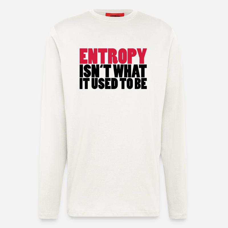 Entropy - Langarmshirt - made by SPREAD  - OFF WHITE