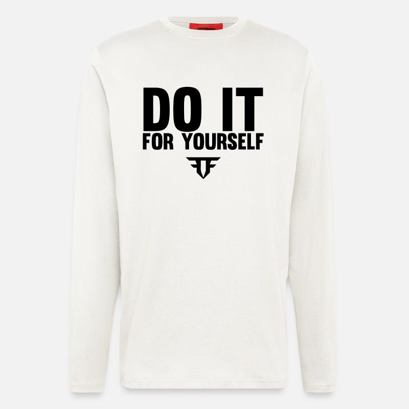 Do It For Yourself - Langarmshirt - made by SPREAD  - OFF WHITE