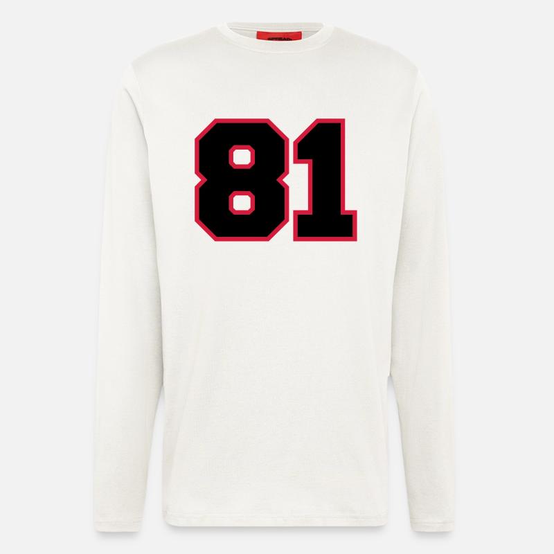 number81 - Langarmshirt - made by SPREAD  - OFF WHITE