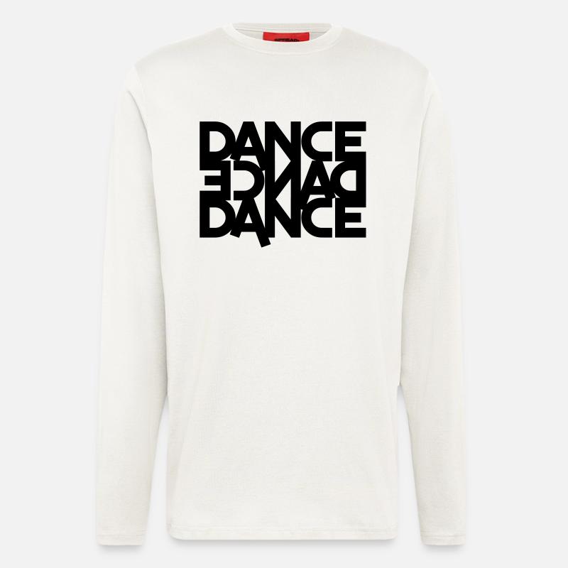 dance dance dance (backwards) - Longsleeve - made by SPREAD  - OFF WHITE