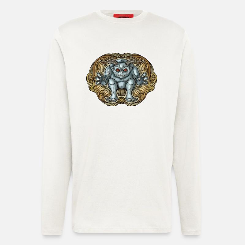 Teufel - Langarmshirt - made by SPREAD - OFF WHITE