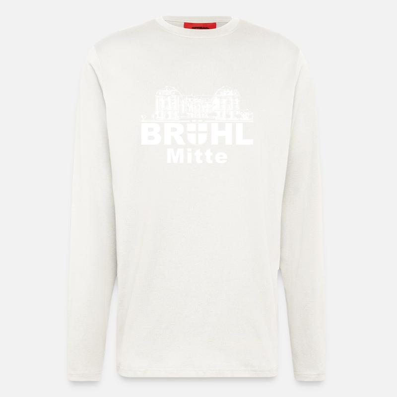 Brühl-Mitte - Langarmshirt - made by SPREAD  - OFF WHITE
