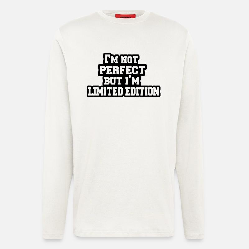 im_not_perfect2 - Langarmshirt - made by SPREAD  - OFF WHITE