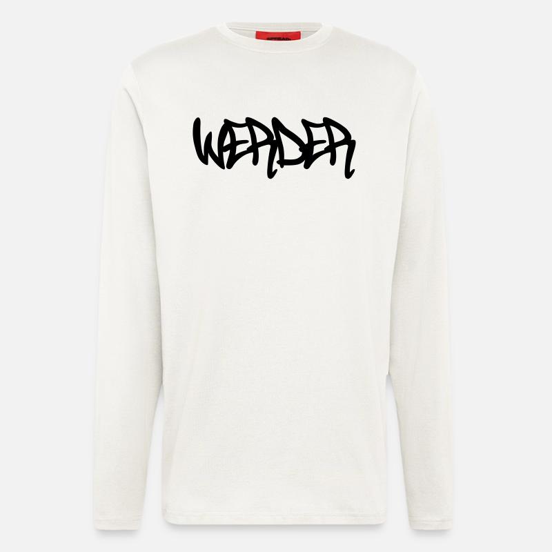 Werder Graffiti - Longsleeve - made by SPREAD  - OFF WHITE