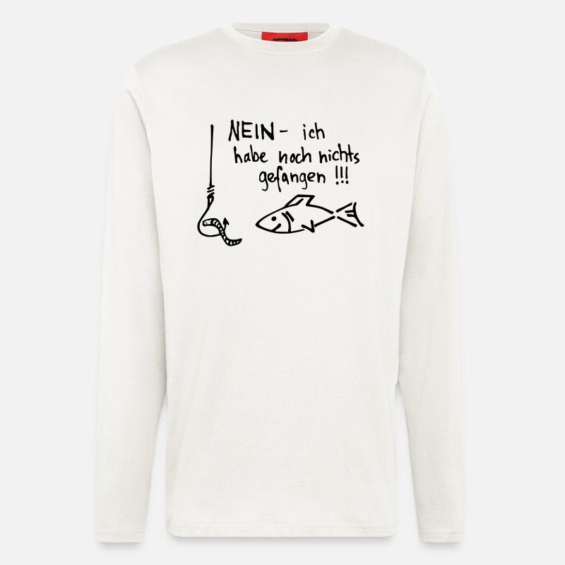 nein - ich habe ... - Langarmshirt - made by SPREAD  - OFF WHITE