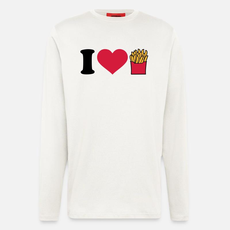 Pommes - Langarmshirt - made by SPREAD  - OFF WHITE