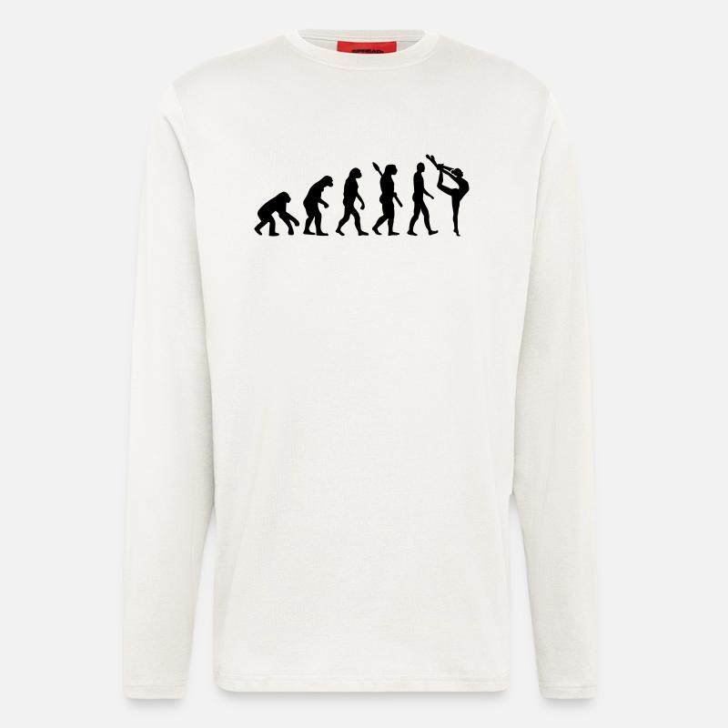 Evolution Gymnastics - Longsleeve - made by SPREAD  - OFF WHITE