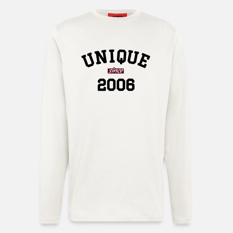Unique Since 2006 - Langarmshirt - made by SPREAD - OFF WHITE