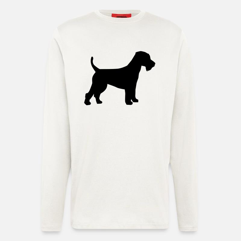 Welsh Terrier - Langarmshirt - made by SPREAD  - OFF WHITE