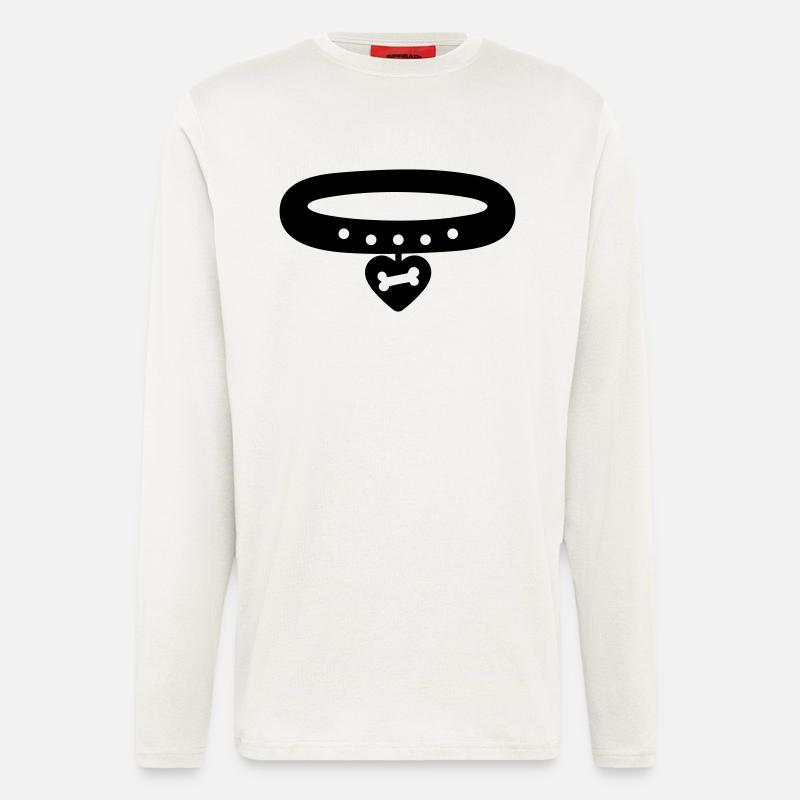 Halsband - Langarmshirt - made by SPREAD  - OFF WHITE