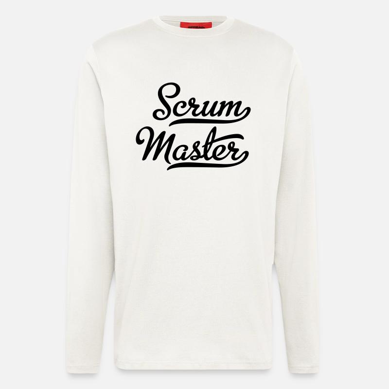Scrum Master - Langarmshirt - made by SPREAD  - OFF WHITE