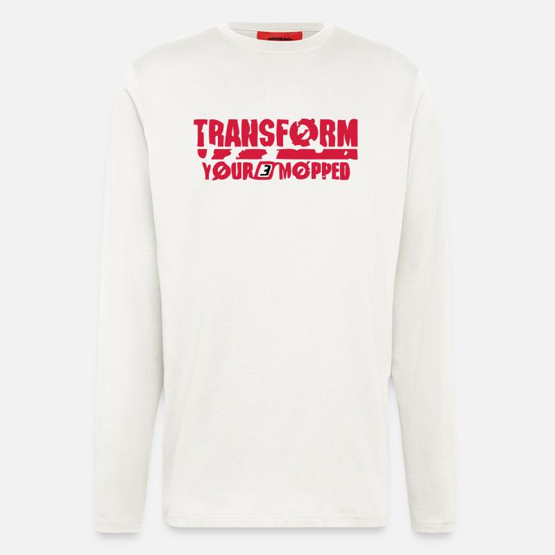 Transform / Retro - Langarmshirt - made by SPREAD  - OFF WHITE