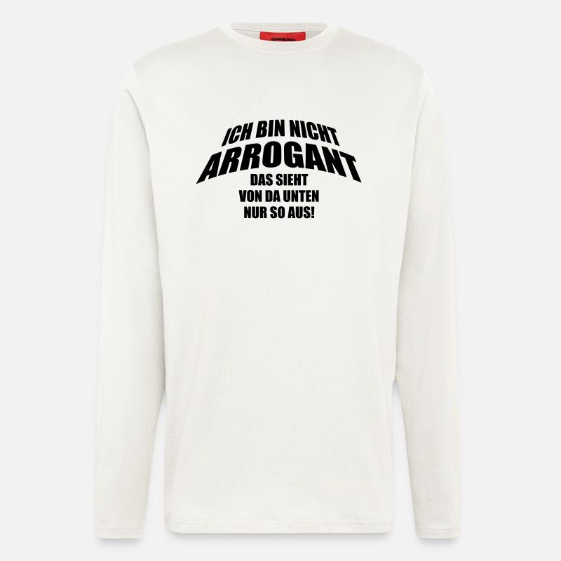 Arrogant - Langarmshirt - made by SPREAD  - OFF WHITE