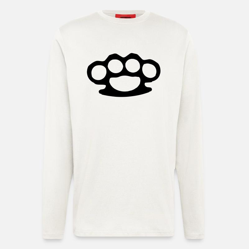 knuckle duster - Langarmshirt - made by SPREAD  - OFF WHITE