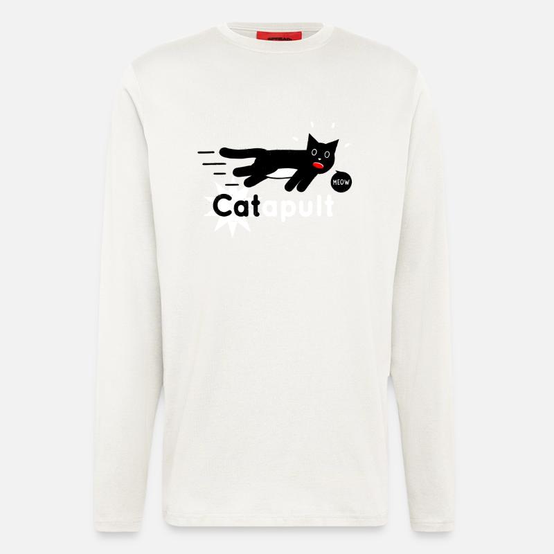 Katapult - Langarmshirt - made by SPREAD  - OFF WHITE