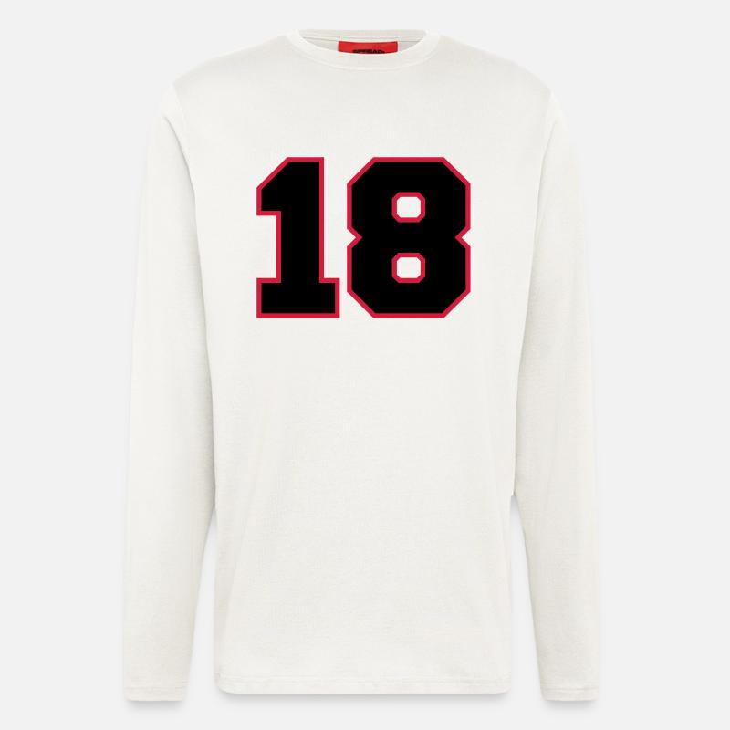 number18 - Longsleeve - made by SPREAD  - OFF WHITE