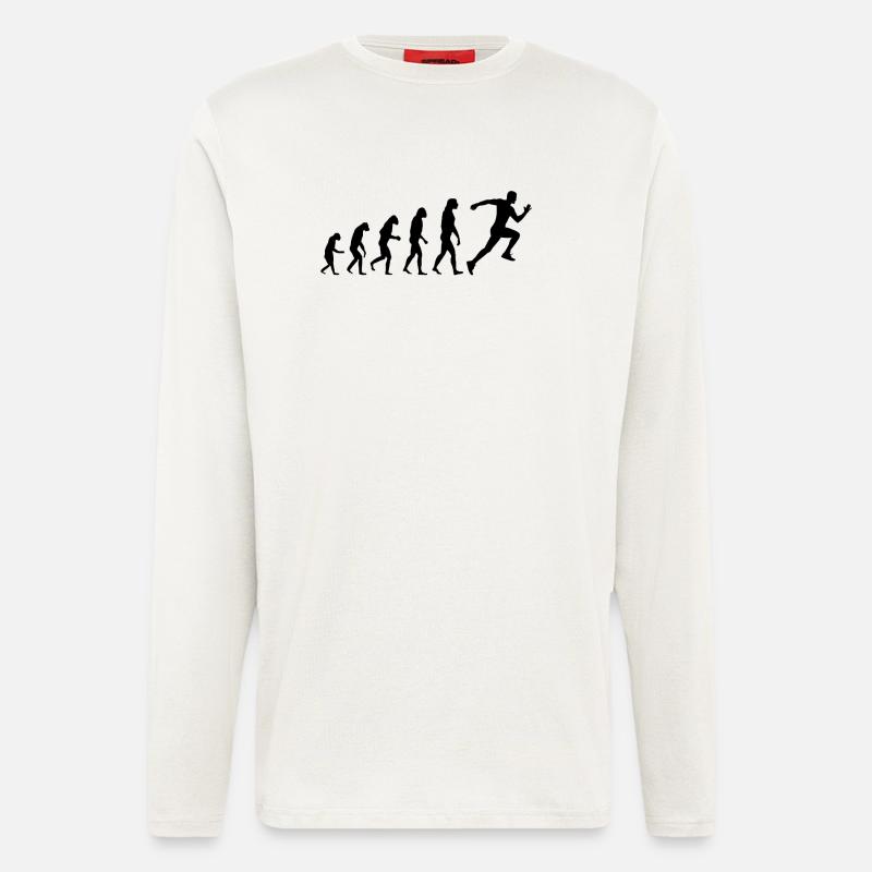 Evolution Sprinter Sport - Longsleeve - made by SPREAD  - OFF WHITE