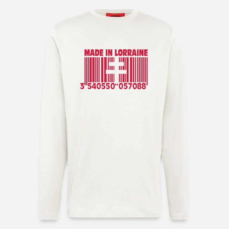 Made in Lorraine II - Longsleeve - made by SPREAD  - OFF WHITE